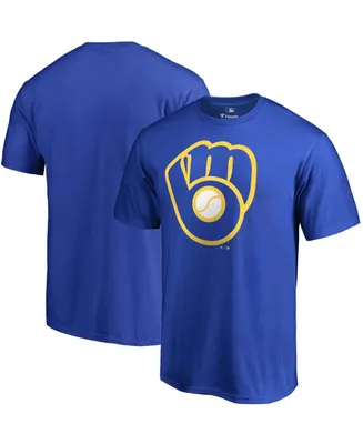 Men's Royal Milwaukee Brewers Huntington T-shirt