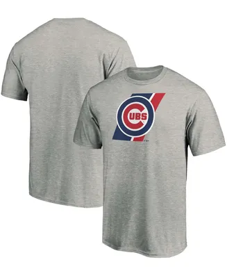 Men's Heathered Gray Chicago Cubs Prep Squad T-shirt