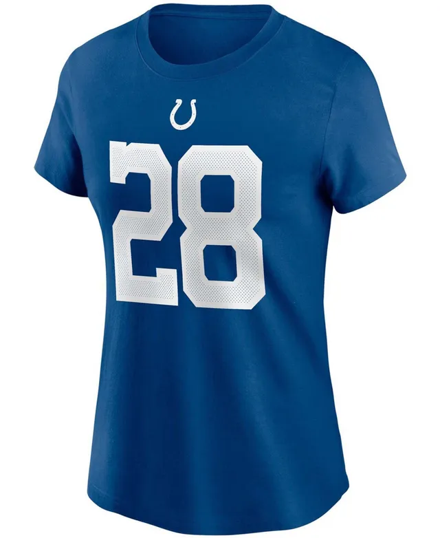 Majestic Women's Threads Matt Ryan Royal Indianapolis Colts Player Name &  Number Raglan 3/4-Sleeve T-shirt - Macy's