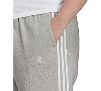 adidas Plus Essentials 3-Stripe Fleece Joggers