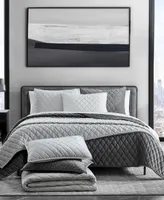 Vera Wang Diamond Velvet Reversible 3 Piece Quilt Set, Queen