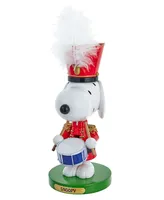 Kurt Adler Snoopy the Drummer Nutcracker