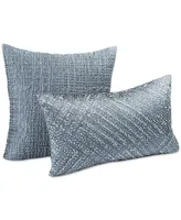 Closeout! Hotel Collection Composite Embroidered Decorative Pillow, 14" x 24", Created for Macy's
