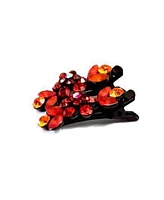 Women's Mini Flower Hair Clips Set, Pack of 2