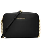 Michael Kors Large Leather Jet Set East West Crossbody