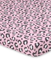 The Peanutshell Baby Girls 2 Pack Playard Sheet Set