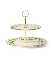 Lenox Holiday 2 Tiered Server