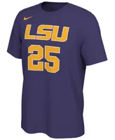 Men's Ben Simmons Purple Lsu Tigers Retro Alumni Basketball Jersey T-shirt