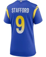 Women's Matthew Stafford Royal Los Angeles Rams Game Jersey