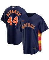 Men's Yordan Alvarez Navy Houston Astros Alternate Replica Player Jersey