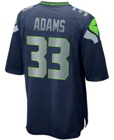 Men's Big and Tall Jamal Adams College Navy Seattle Seahawks Game Team Jersey