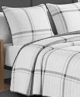 Nautica Fleetville Cotton Reversible Piece Quilt Set