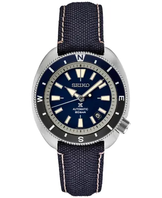 Seiko Men's Automatic Prospex Blue Nylon Strap Watch 42mm