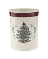 Spode Tartan Wastebasket