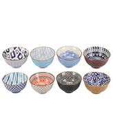 Ooh LaLa Mix and Match 10 Ounce Bowls, Set of 8