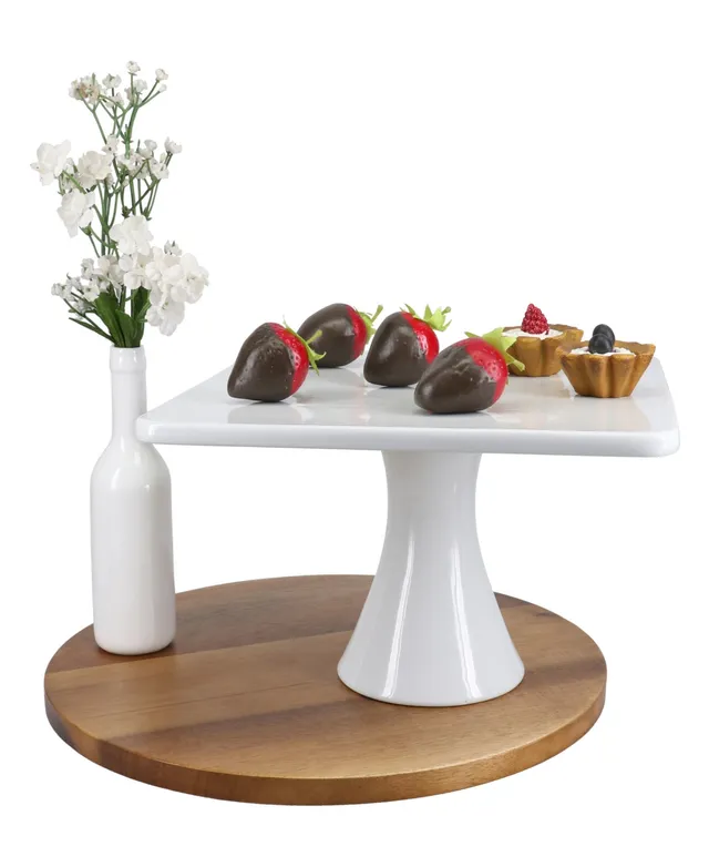 The Cellar Multipurpose Cake Stand and Tray, Created for Macy's - Macy's