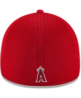 Men's Los Angeles Angels Red Neo 39THIRTY Stretch Fit Hat