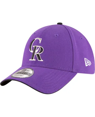 Men's Purple Colorado Rockies Alternate 2 The League 9FORTY Adjustable Hat