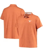 Men's Texas Orange Longhorns Tech Trail Space Dye Omni-Shade Polo