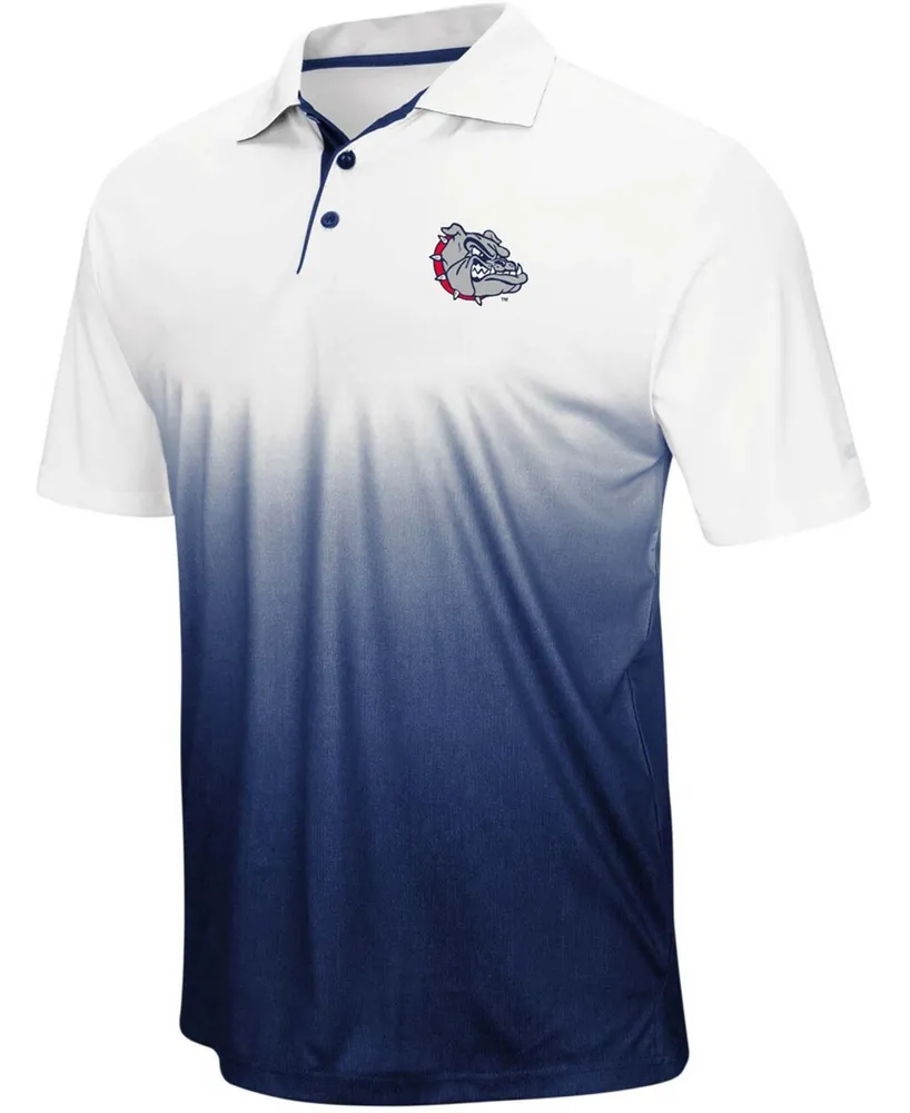 Men's Navy Gonzaga Bulldogs Magic Team Logo Polo