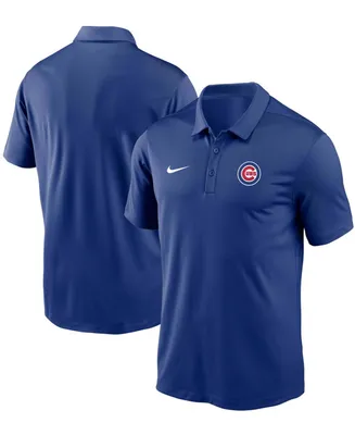 Men's Royal Chicago Cubs Team Logo Franchise Performance Polo Shirt