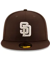 Men's Brown San Diego Padres Alternate Authentic Collection On-Field 59FIFTY Fitted Hat