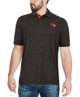 Men's Black Oregon State Beavers Down Swing Polo