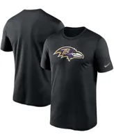 Men's Big and Tall Baltimore Ravens Logo Essential Legend Performance T-shirt