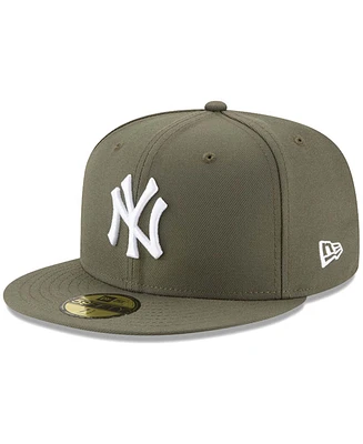 Men's Green New York Yankees Fashion Color Basic 59FIFTY Fitted Hat