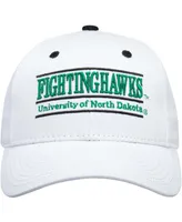 Men's White North Dakota Classic Bar Structured Adjustable Hat