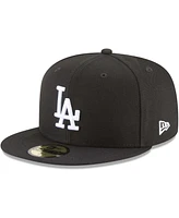 Men's Black Los Angeles Dodgers 59FIFTY Fitted Hat