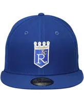 Men's Royal Kansas City Royals Cooperstown Collection Wool 59FIFTY Fitted Hat