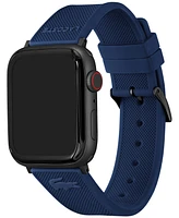 Lacoste Petit Pique Blue Silicone Strap for Apple Watch 42mm/44mm