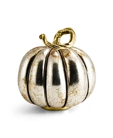 Large Glass Pumpkin Figurine