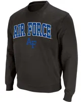 Men's Charcoal Air Force Falcons Arch Logo Sweatshirt