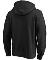 Men's Big and Tall Black Seattle Kraken Primary Logo Pullover Hoodie