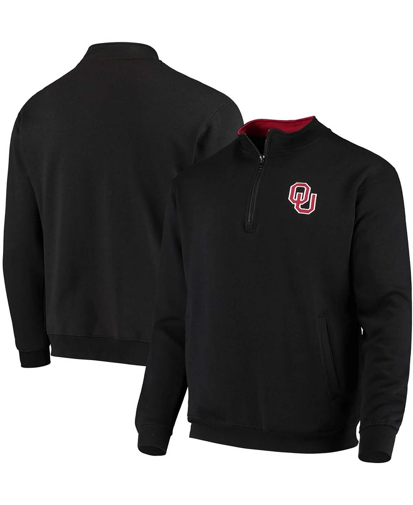 Men's Colosseum Oklahoma Sooners Tortugas Logo Quarter-Zip Jacket