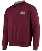 Men's Maroon Montana Grizzlies Tortugas Logo Quarter-Zip Jacket