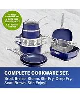Granitestone 20-Piece Nonstick Bakeware and Cookware Set