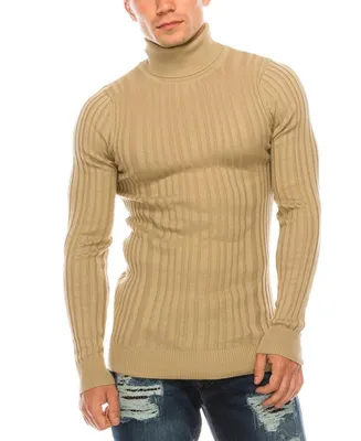 Ron Tomson Men's Modern Ribbed Sweater
