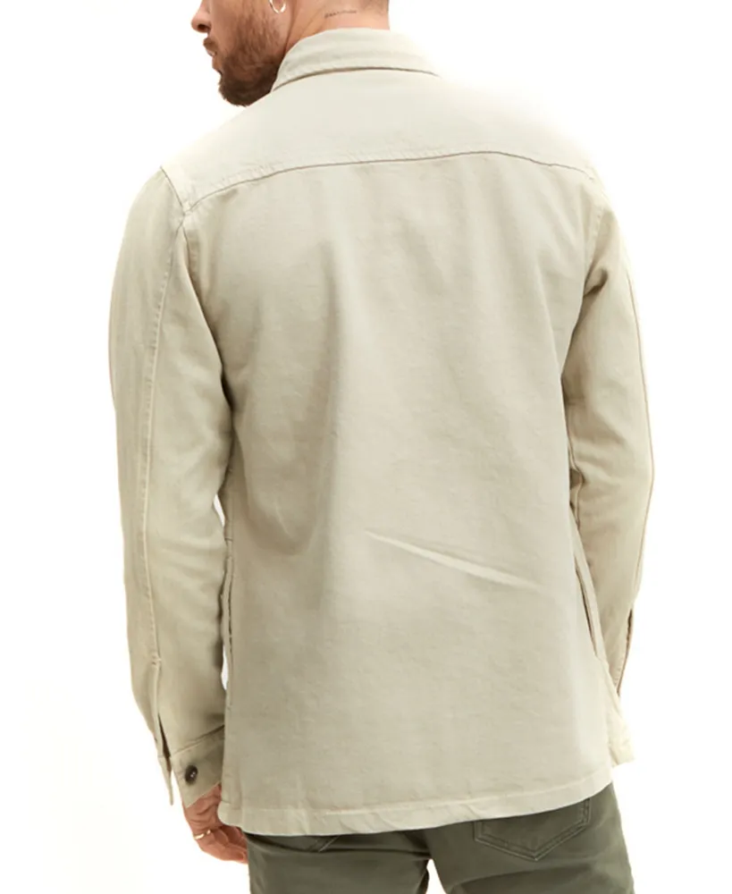 Men's Modern Relaxed Casual Button-Down Shirt