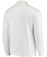 Men's White Purdue Boilermakers Tortugas Logo Quarter-Zip Jacket