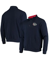 Men's Colosseum Gonzaga Bulldogs Tortugas Logo Quarter-Zip Jacket