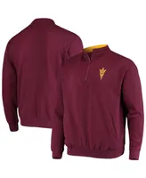 Men's Maroon Arizona State Sun Devils Tortugas Logo Quarter-Zip Jacket