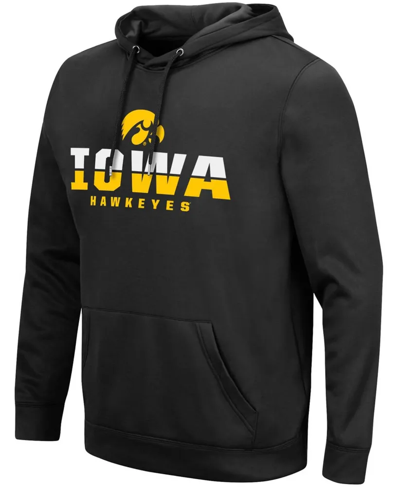 Men's Black Iowa Hawkeyes Lantern Pullover Hoodie