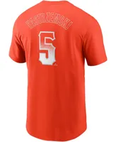 Men's Mike Yastrzemski Orange San Francisco Giants City Connect Name Number T-shirt