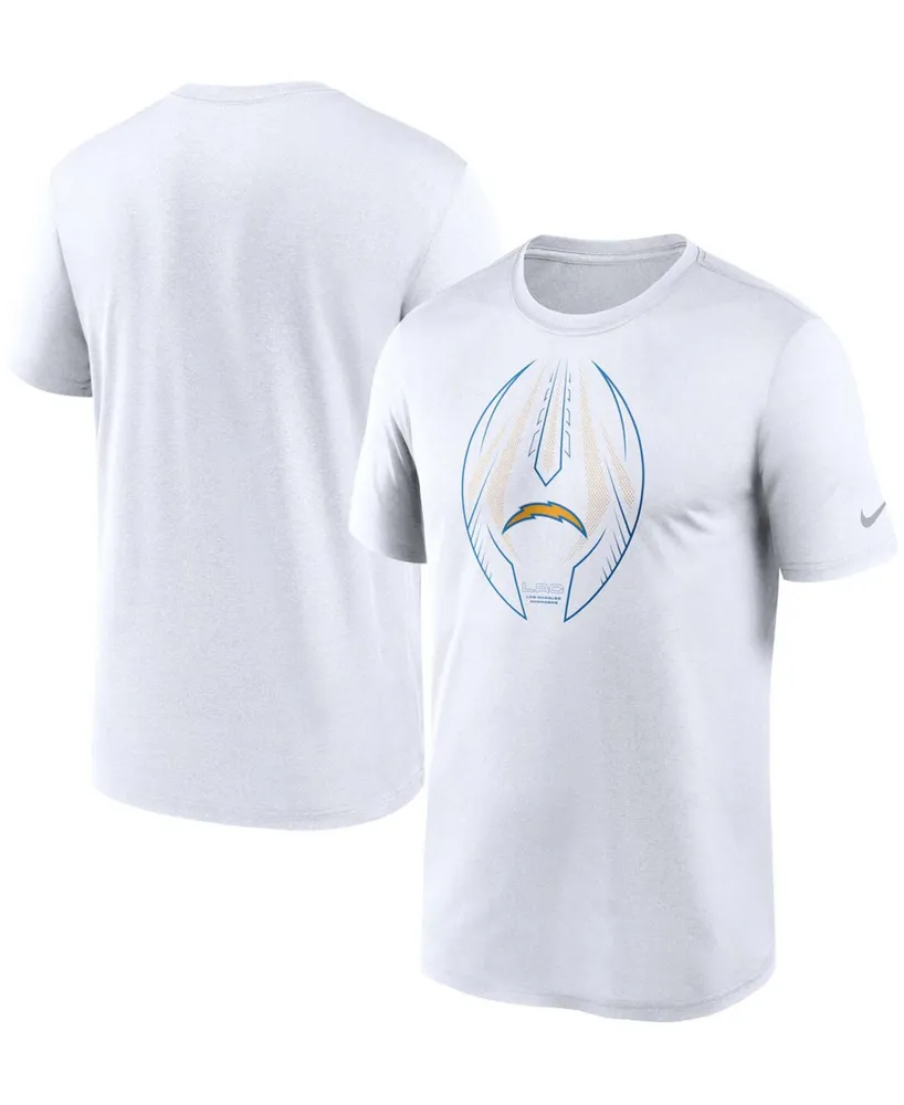 Men's White Los Angeles Chargers Team Legend Icon Performance T-shirt