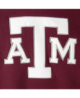 Women's Maroon Texas A M Aggies Team Big Logo Pullover Hoodie