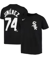 Big Boys Eloy Jimenez Black Chicago White Sox Player Name Number T-shirt