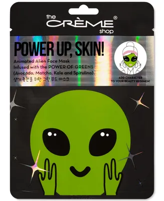 The Creme Shop Power Up, Skin! Animated Alien Face Mask